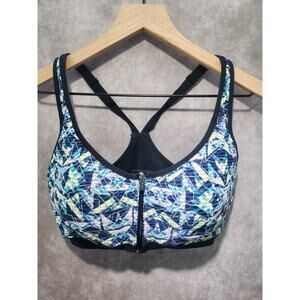 VSX Victoria’s Secret Knockout Sports Bra Zip Maximum Support 34D‎ Underwire
